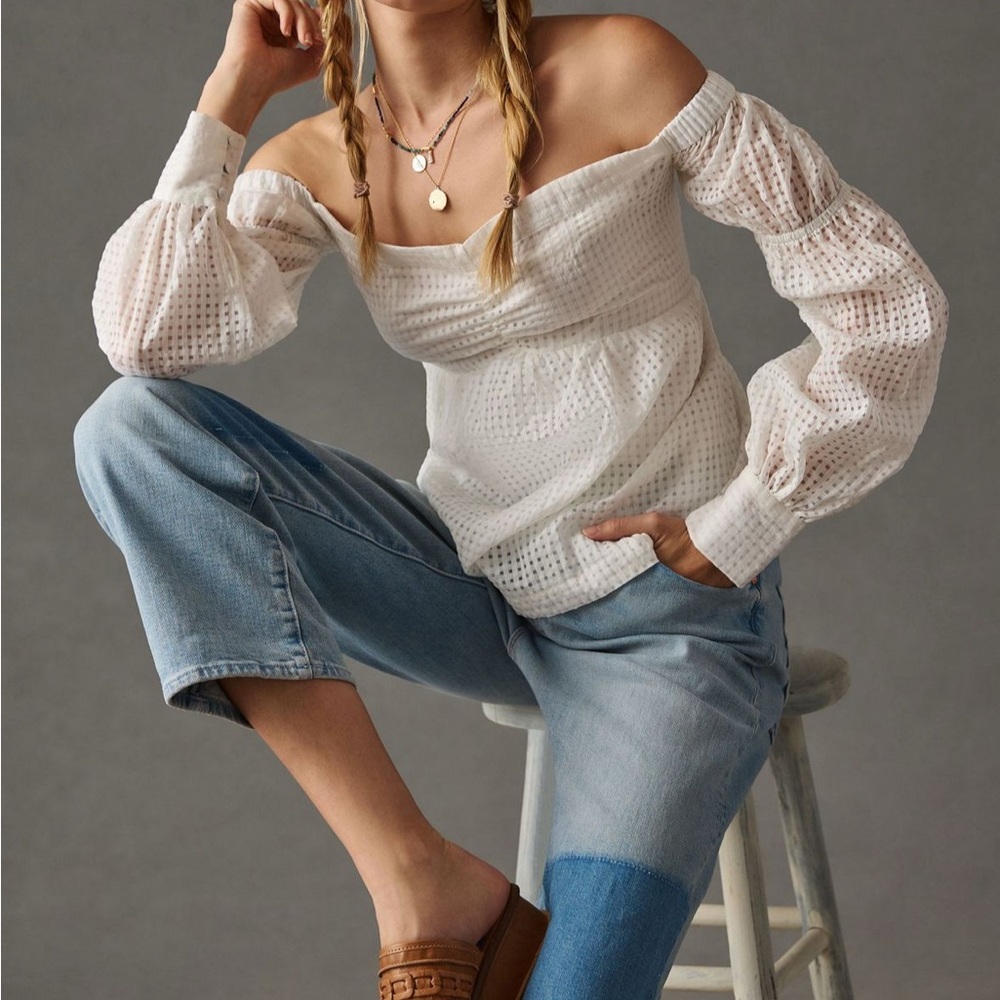 Maeve Off-The-Shoulder Blouse - Picture 4 of 4